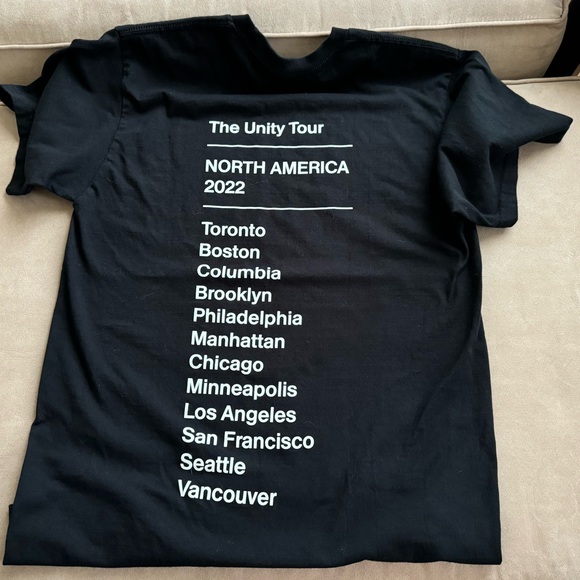 OFFICIAL New Order Pet Shop Boys Unity North American tour tee medium - Picture 4 of 6